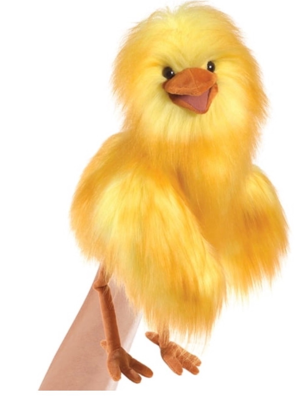 Folkmanis Funny Bird Hand Puppet, 20" - Picture 1 of 4